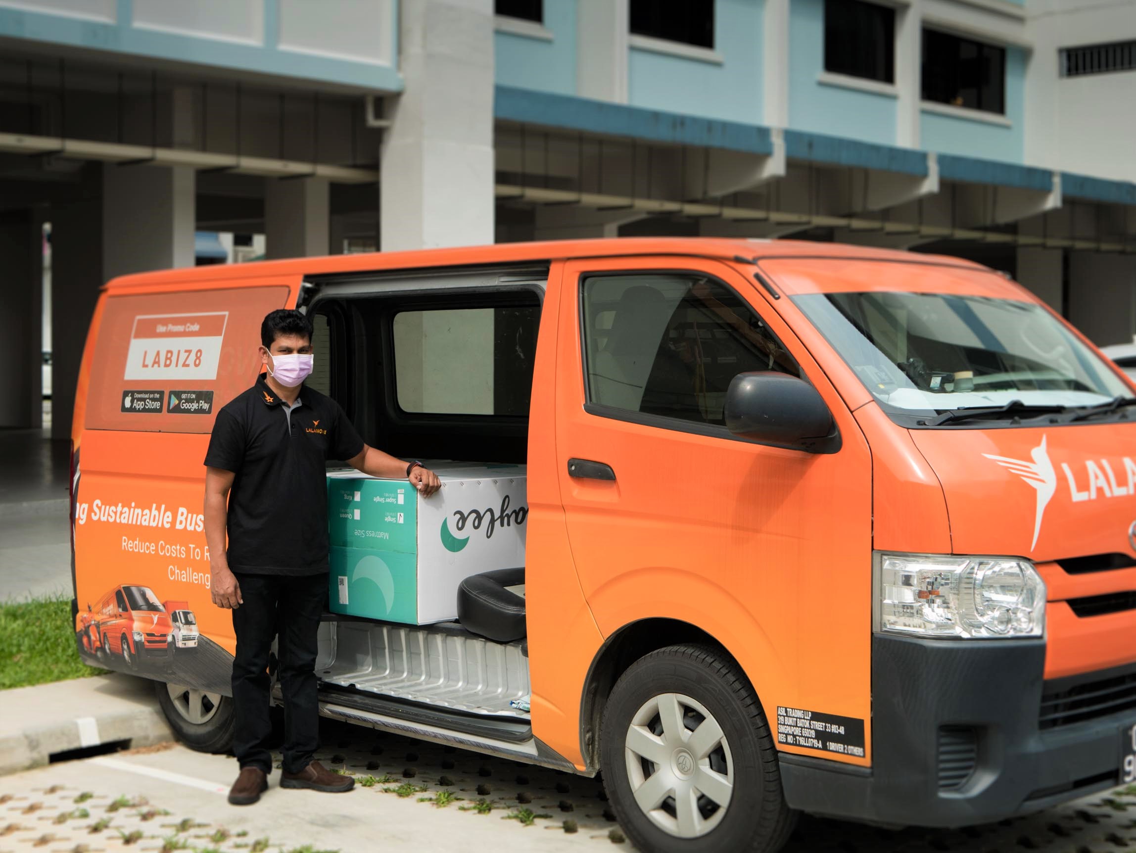 Van rental with driver clearance singapore